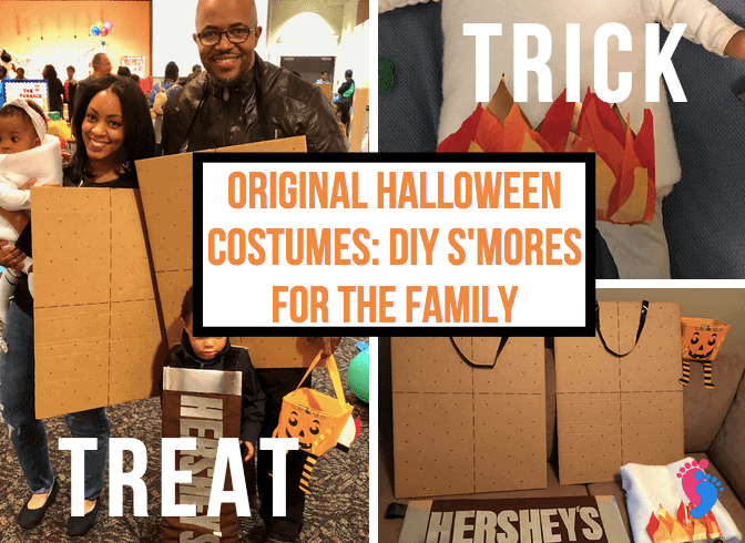 Original Halloween Costumes: DIY Family S’mores