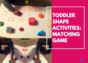 toddler shape activities