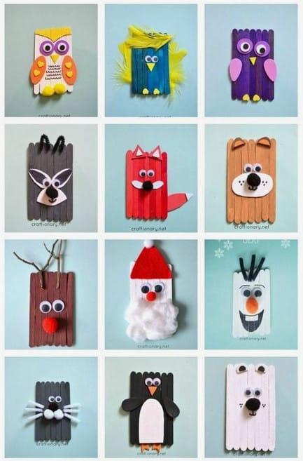 Popsicle Stick Animals