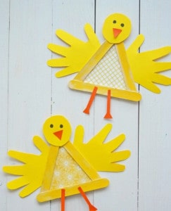 Popsicle Stick Bird