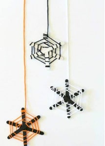 Spider Web Popsicle Stick