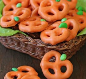 Pumpkin Pretzels