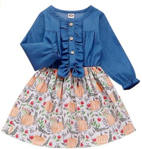 pumpkin dress
