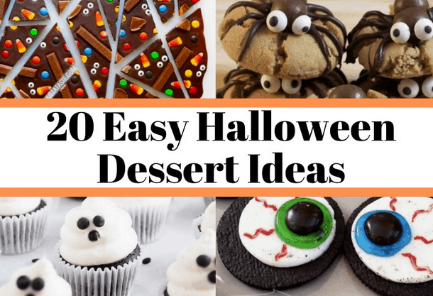 20 Amazing Halloween Dessert Ideas