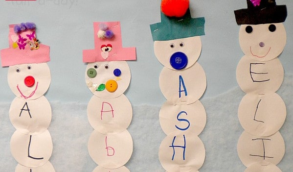 Snowman craft