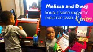 melissa doug tabletop easel