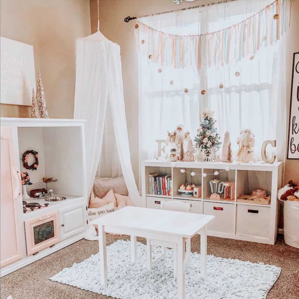 feminine playroom