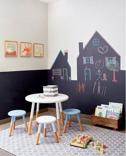 Messy Play Space Into An Organized and Safe Play Haven For Kids. Small Playroom designs and, playroom storage ideas, too. Playroom Organization is key!