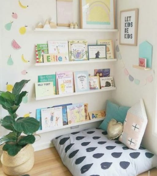 reading nook playroom