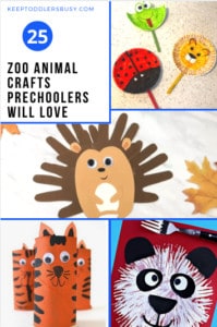 zoo animal crafts preschool