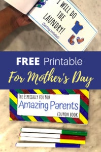 Mother's day, mother's day coupon book, crafts, craft, crafts for mother's day, mother's day craft, kids, gift idea, diy, kids craft, crafts for kids, 2020, ideas for mother's day, gifts from kids, diy, activity book, free printable, printable, coupon book for Mother's day