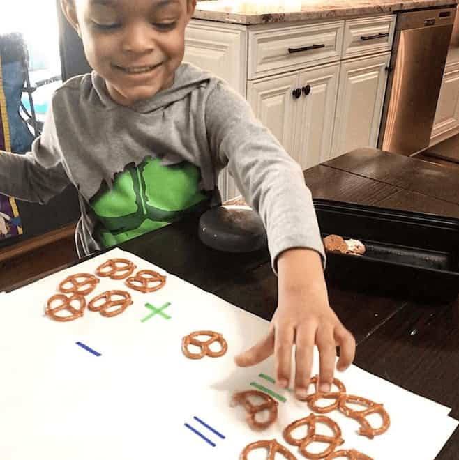 Preschool Math Activity: Snack Math!