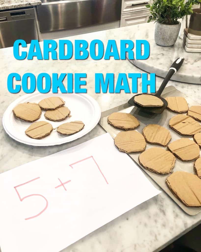 Fun Preschool learning activities are a great way to get your kids interested in math! Pretend play preschool activities combined with preschool math games will be a hit. My toddler enjoyed this activity idea too.