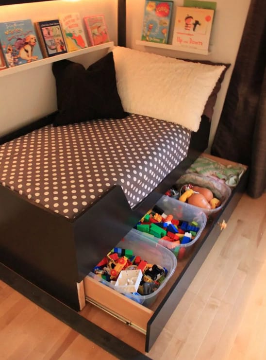 Kid's Bedroom Storage Ideas Are A Must See! Clever Storage and Beautiful Designs Create the Perfect Bedroom For Boys and Girls