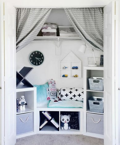 Kid's Bedroom Storage Ideas Are A Must See! Clever Storage and Beautiful Designs Create the Perfect Bedroom For Boys and Girls