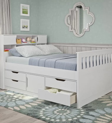 Kid's Bedroom Storage Ideas Are A Must See! Clever Storage and Beautiful Designs Create the Perfect Bedroom For Boys and Girls