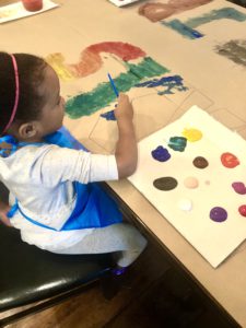 This Giant Name Preschool Activity Will Be An Absolutely Hit As A Fun Preschool Or Toddler Activity! Check Out The Fun And Then Set Up Your Tot's Paint Activity
