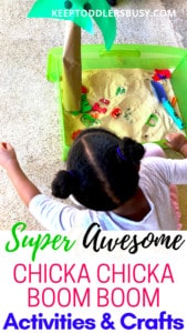 These Amazing Chicka Chicka Boom Boom Activities and Crafts Will Absolutely Bring the Book To Life for Your Children! Your Tots Can Learn The ABC's In A Fun Way. This chicka chicka boom boom craft is great for preschool and toddler life.