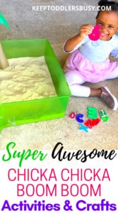 These Amazing Chicka Chicka Boom Boom Activities and Crafts Will Absolutely Bring the Book To Life for Your Children! Your Tots Can Learn The ABC's In A Fun Way. This chicka chicka boom boom craft is great for preschool and toddler life.