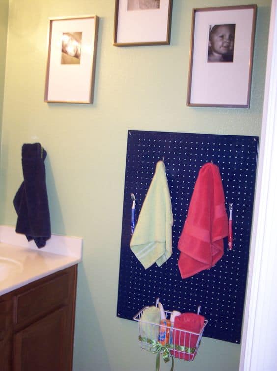 This Compilation of Amazing Kid's Bathroom Ideas Will Have You Wishing you Saw This Earlier! Bring Beautiful Organization To Your Kid's or Toddler's Bathroom! Kids bathroom decor ideas or shared bathrooms, boy's bathroom ideas, and girls bathroom ideas included