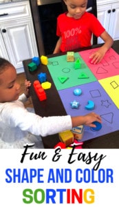 Shape Activities For Toddlers