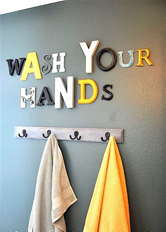 This Compilation of Amazing Kid's Bathroom Ideas Will Have You Wishing you Saw This Earlier! Bring Beautiful Organization To Your Kid's or Toddler's Bathroom! Kids bathroom decor ideas or shared bathrooms, boy's bathroom ideas, and girls bathroom ideas included