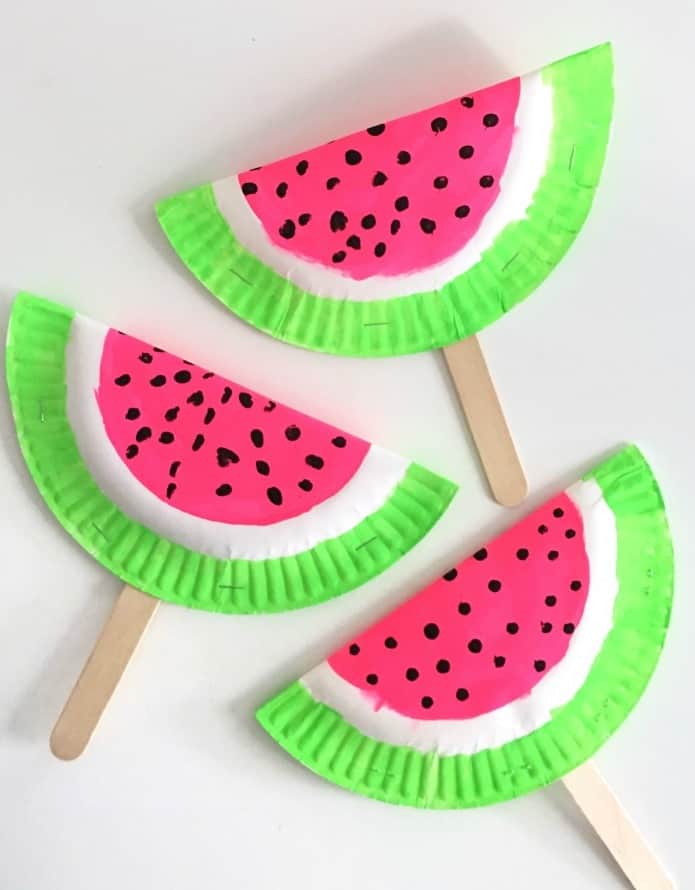 summer watermelon craft