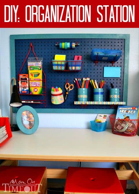 Mommy Experts Share 40 Homeschool Room Ideas That Will Turn Your Child's Space Into An Organized Learning Area For Kids In Small Spaces Too. Get Great Ideas For Home School Desks, Tables, and Storage