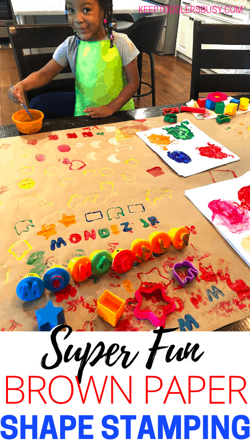 This Easy Preschool Shape Activity Will Be An Absolutely Hit And Great Addition To Your Preschool Or Toddler Activities! Check Out The Fun And Then Set Up Your Toddler Craft Today