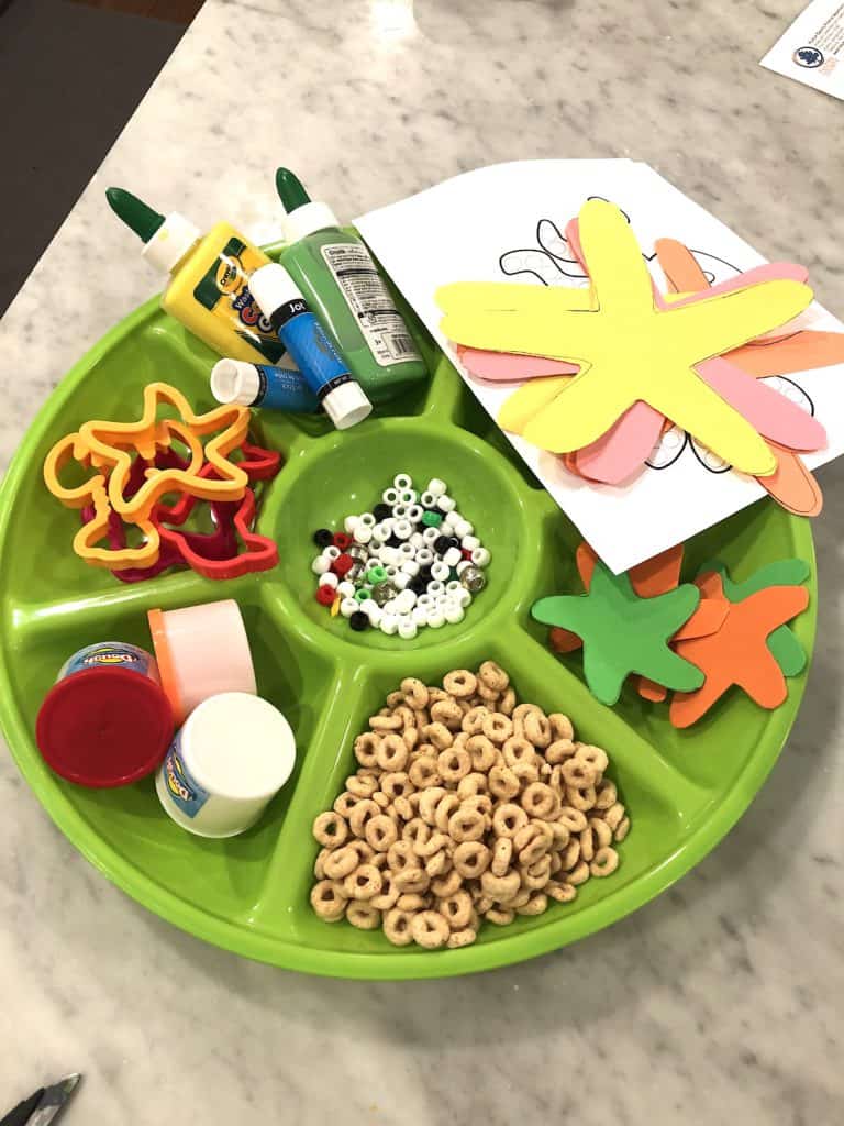 Starting Early With Toddler Fine Motor Skills Activities Is An Absolute Must! This Star Fish Decorating Craft Is A Super Easy Way To Practice Those Fine Motor Skills That Can Help With Development.