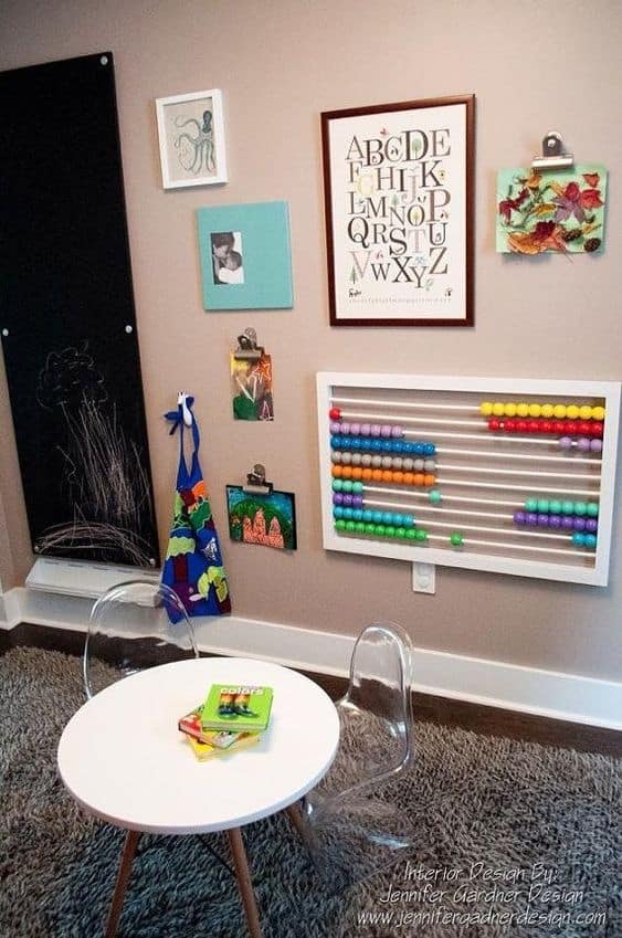 Mommy Experts Share 40 Homeschool Room Ideas That Will Turn Your Child's Space Into An Organized Learning Area For Kids In Small Spaces Too. Get Great Ideas For Home School Desks, Tables, and Storage