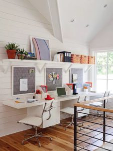 Mommy Experts Share 40 Homeschool Room Ideas That Will Turn Your Child's Space Into An Organized Learning Area For Kids In Small Spaces Too. Get Great Ideas For Home School Desks, Tables, and Storage