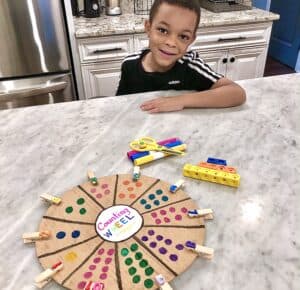 Inspire Your Child To Love Learning With Ease and Fun. This Preschool Learning Activity Will Make Learning Interesting and Hands-on. Skills Include Number Recognition, Counting, Fine Motor Development