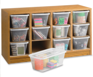 Imagine Using Genius Craft Storage Ideas To Organize Your Crafting Supplies! Check Out These Amazing Ideas For Craft Rooms and Organization using Furniture, Cabinets, Boxes, Carts, Tables and Bins!