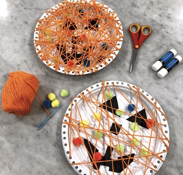 Fun Halloween Crafts for Kids: Trap The Pom Poms!