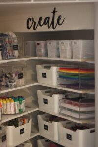 Imagine Using Genius Craft Storage Ideas To Organize Your Crafting Supplies! Check Out These Amazing Ideas For Craft Rooms and Organization using Furniture, Cabinets, Boxes, Carts, Tables and Bins!