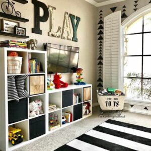 Check Out These Genius Playroom Organization Ideas For Boys! These Are Amazing Ideas For Craft Storage, Toy Storage, And Room Ideas Specifically For Our Boys! #playroomideas #playroomorganization