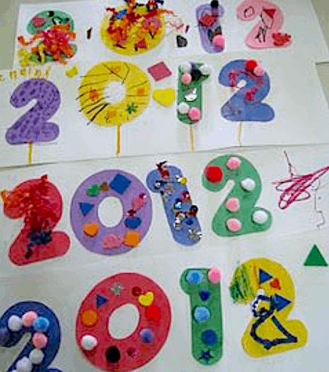 New years eve crafts for kids