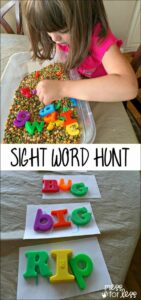 Inspire a Love of Learning with Fun Kindergarten Sight Word Activities! Fun and Play Is An Absolute Must For Early Development! Amazing Learning Activities Make A Huge Difference. #learningcrafts