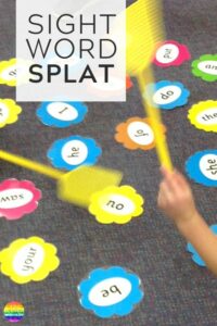 Inspire a Love of Learning with Fun Kindergarten Sight Word Activities! Fun and Play Is An Absolute Must For Early Development! Amazing Learning Activities Make A Huge Difference. #learningcrafts