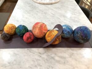 These Awesome Paper Mache Projects For Kids Will Be A Hit For Any Age Group! Whether It's A Solar System or An Animal, These Art Craft Projects Are A Must See! #solarsystemprojectsforkids #papermache