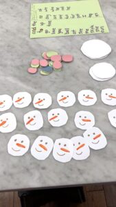 Winter Sight Word Activity 1