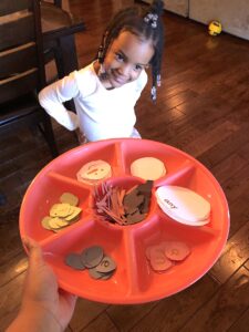Winter Sight Word Activity skyla