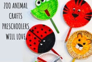 Zoo Animal crafts preschool