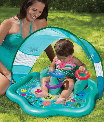 Splash Play Mat and Inflatable Kiddie Pool 