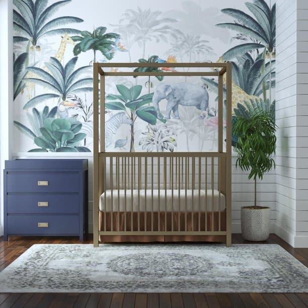 jungle girls-nursery-ideas