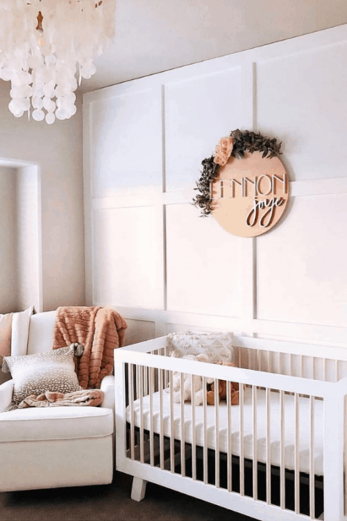 girls-nursery-room design