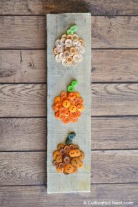 ombre-pumpkin-button-craft-finished