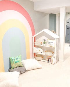 playroom-decor basement