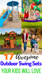 OUTDOOR swing set